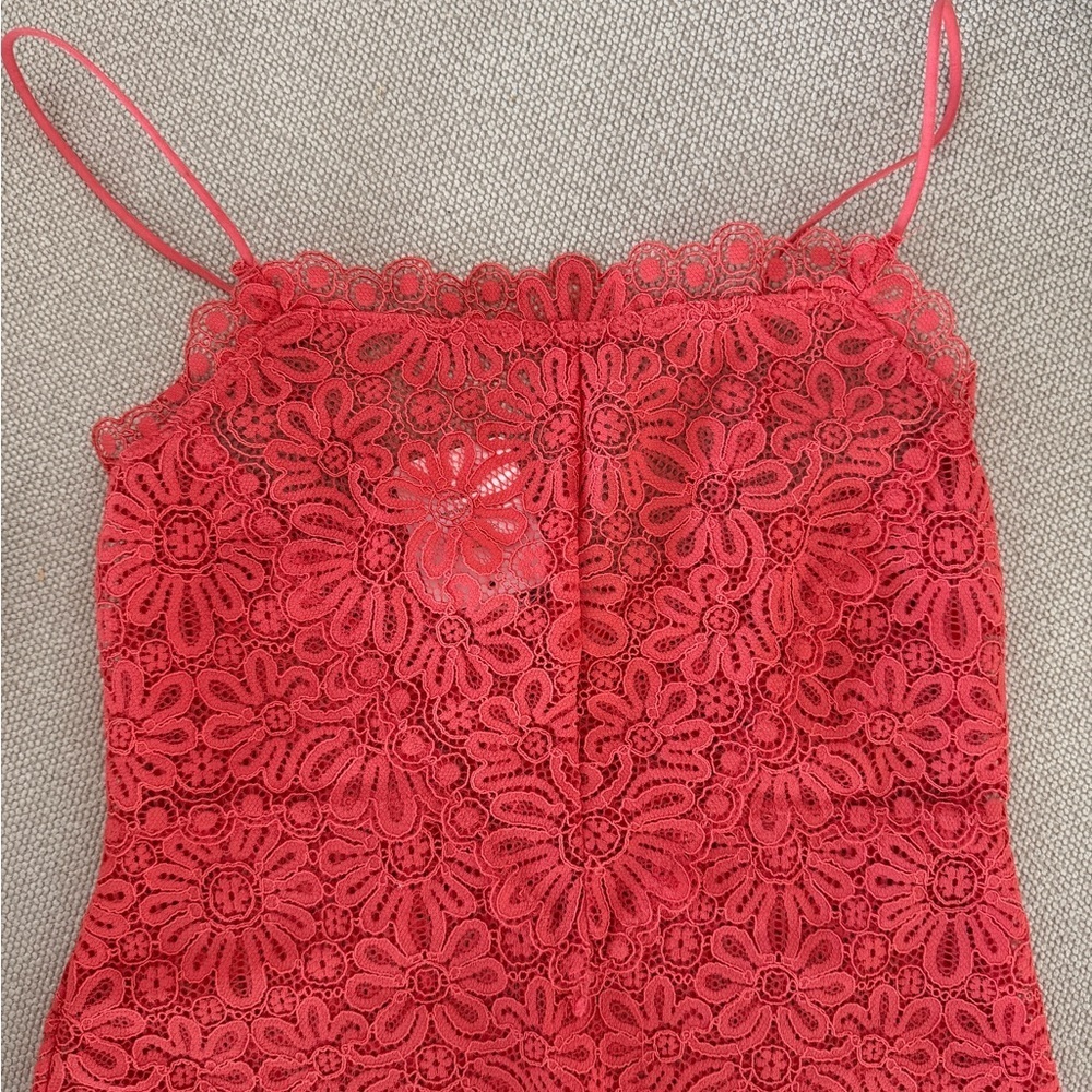 Love and Lace semi sheer Camisole
Free People Coral S - Picture 1 of 4